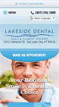 Mobile Screenshot of mylakesidedental.com